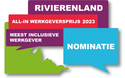 Nomineer nu de meest inclusieve werkgevers van Rivierenland